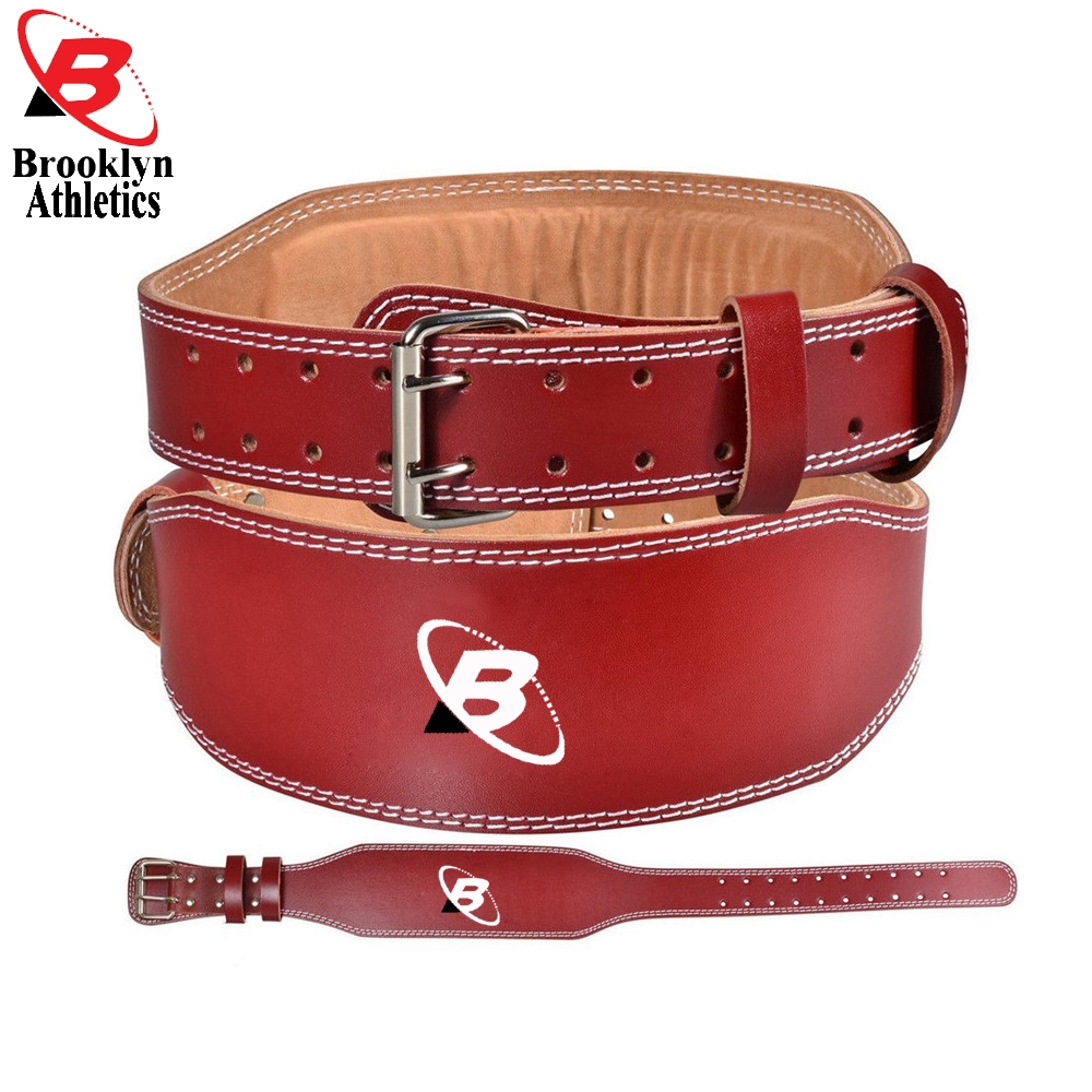 Leather Weightlifting Belt